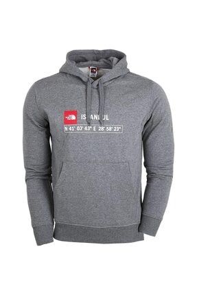 The North Face M Gps Hoodie Istanbul Erkek Outdoor Sweatshirts Nf0a7zc1dyy1 Gri