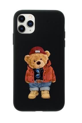 Iphone 11 Pro Teddy Bear Premium Silikonlu Telefon Kılıfı