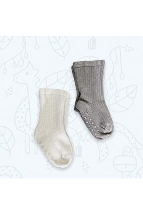 silindir Asker vurgulamak  Kuzey Çorap 2'li 6-12 Aylık Bebek Çorabı Abs Taban Kaymaz Bebek Çorap Seti  Unisex Bebek Çorabı Fiyatı, Yorumları - TRENDYOL