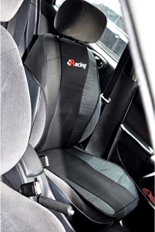 Cokuygunuz Kaydirmaz Deri Arac Koltuk Minderi Universal Racing Logolu Fiyati Yorumlari Trendyol