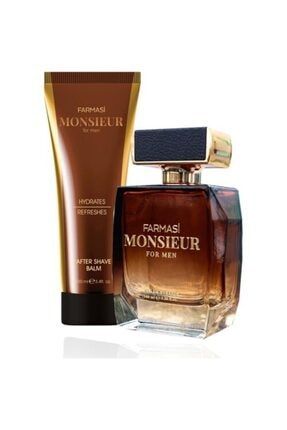 Monsieur Erkek Tıraş Sonrası Losyonu ve Monsieur Edp 50 ml Erkek Parfüm
