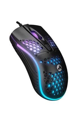 Sm-654 Eco Usb Siyah 4d Optik Led Işıklı Gaming Oyuncu Mouse