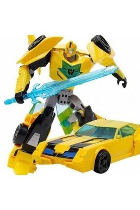 Oyuncak Bumblebee Oyuncak Metal Gövde Robot Olan Araba Transformers Robot Dönüşebilen Oyuncak Robot