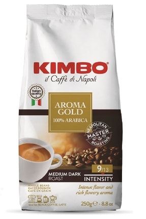 Caffe Kimbo Aroma Gold 100% Arabica Ground Coffee, 8.8 oz
