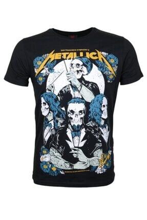Studyoumittisort Metallica San Francisco Symphony Metal Band Baskili Penye Tisort Fiyati Yorumlari Trendyol