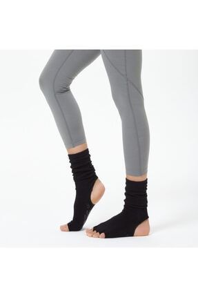 Siyah Bilekli Yoga & Pilates Çorabı