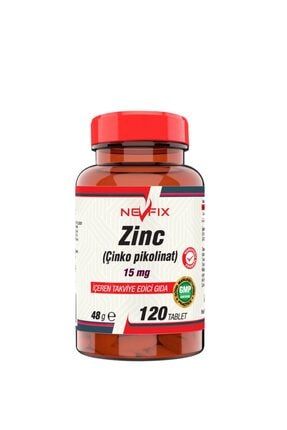 Çinko Pikolinat 15 Mg 120 Tablet.