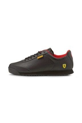 Puma Ferrari Roma Via Motosport Siyah Spor Ayakkab 306855 01