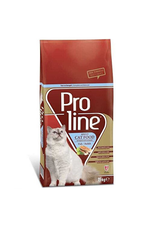 Pro Line Proline Balikli Yetiskin Kuru Kedi Mamasi 15 Kg Fiyati Yorumlari Trendyol