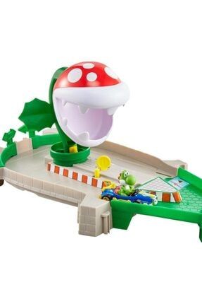 HOT WHEELS Mario Kart lg n Yarat klar Oyun Seti Serisi Piranha