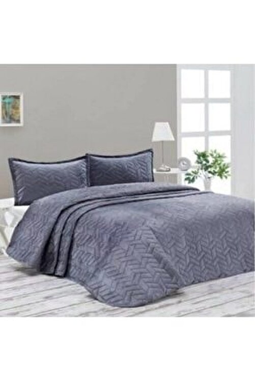 dinarsu ruby tek kisilik yatak ortusu k gri fiyati yorumlari trendyol