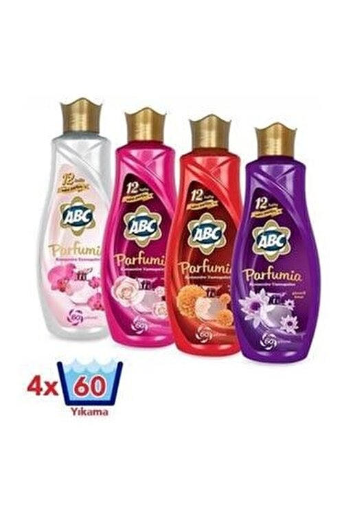 Abc Parfumia Konsantre Yumusatici Serisi 4x1440 Ml 4 X 60 240 Yikama Fiyati Yorumlari Trendyol