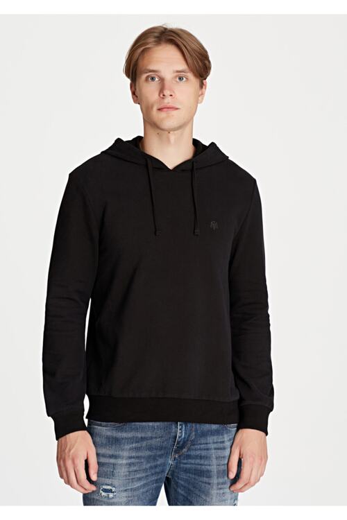 Mavi Erkek Siyah Kapusonlu Sweatshirt Fiyati Yorumlari Trendyol