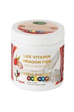 Lux Vitamin Dragon Fire 100 Gram Güvercin Tavuk Papağan Kanarya Muhabbet Ve Kanatlı Vitamini