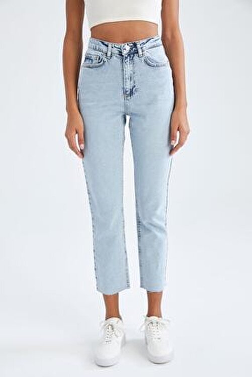 Slim fit yüksek bel jean - taobaozu.net