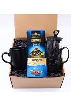 VegaHediye Siyah Kupa \u0026 French Press 