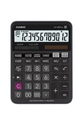 Casio Masa st 12 Hane Hesap Makinesi DJ 120D Plus Fiyat ve