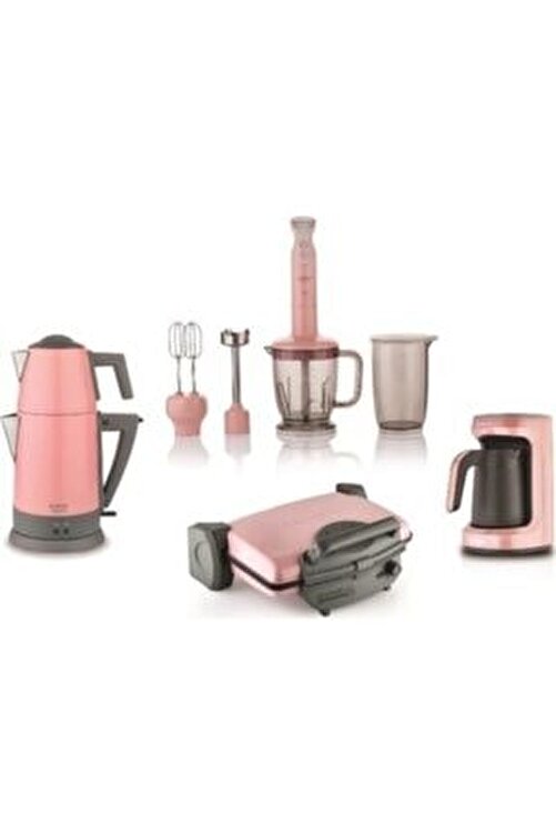 schafer kea 4 lu pembe elektro mega ceyiz seti kucuk ev aletleri fiyati yorumlari trendyol