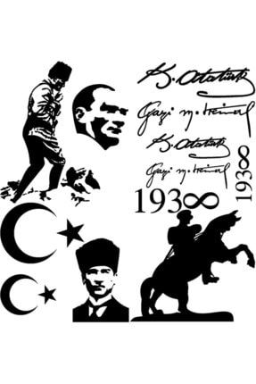 Atatürk Sticker Çeşitleri  Atatürk İmza Stickerları - Trendyol