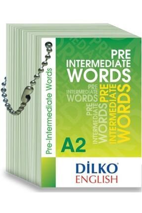 A2 Pre Intermediate Words Kelime Kartı