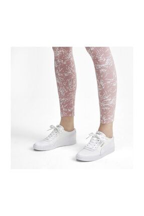 Puma carina slim sl 2025 beyaz kadın sneaker ayakkabı