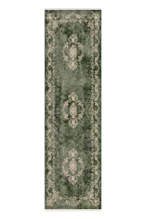 brillant haki renk kaymaz taban makinede yikanabilir kadife hali fiyati yorumlari trendyol