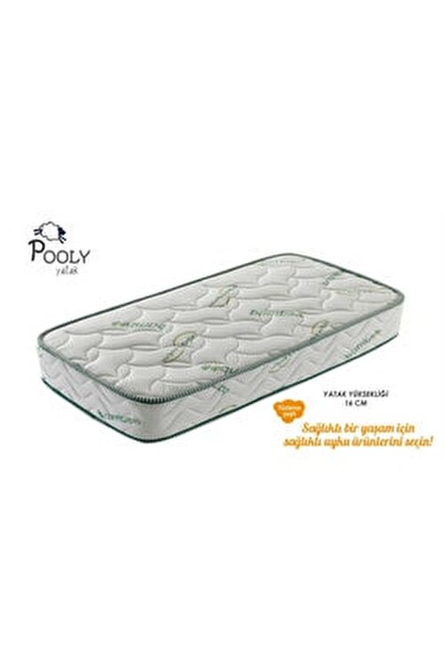 pooly 120x200 pooly ortopedik yayli yatak bambu 120 200 16cm soft ortopedik bambu tek kisilik yayli yatak fiyati yorumlari trendyol