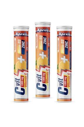 Dentreal Apexis C Vit 1000 Mg C Vitamini 3*20'li Tablet Fiyatı, Yorumları -  TRENDYOL
