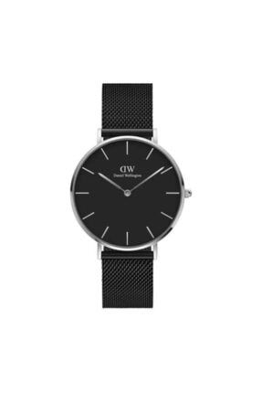 Daniel Wellington Petite Ashfield 36mm Silver Siyah Kadran