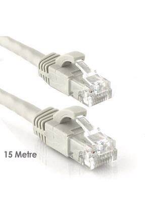 15 Metre Cat 6 Fabrikasyon Internet Data Kablosu ( Rj45 Uc Ethernet Modem ) Yiltech-cat6