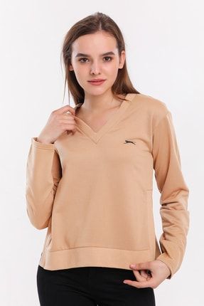 Madaı Kadın Sweatshirt Bej ST12WK229