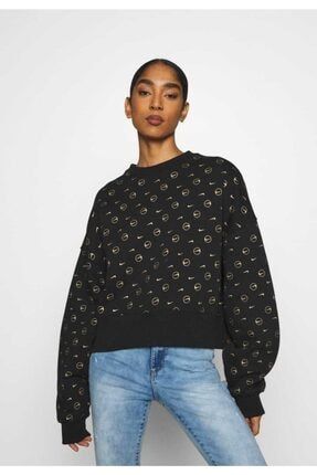 Nike fleece printed crew