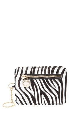 Zebra Baskılı Beyaz Kartlık 1910023-70054