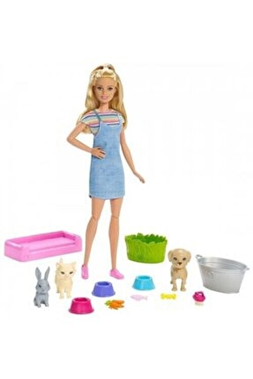 Barbie Wash Pets Playset Evcil Hayvanlari Yikama Oyun Seti Fiyati Yorumlari Trendyol