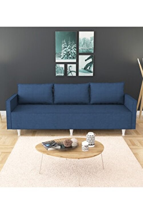 evdemo mavi safir 3 lu kanepe fiyati yorumlari trendyol