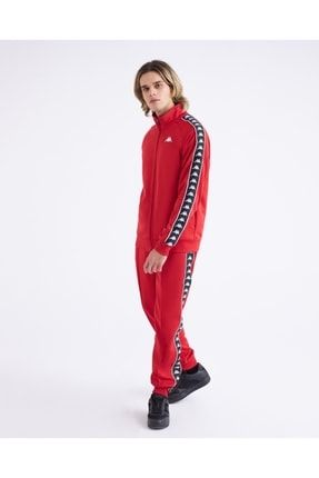 Kappa 222 Banda Anniston Slim Erkek K rm z siyah Regular Fit