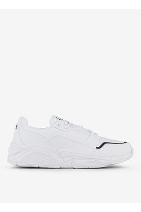 Xux104xv29800152 Polyester Beyaz Erkek Sneaker