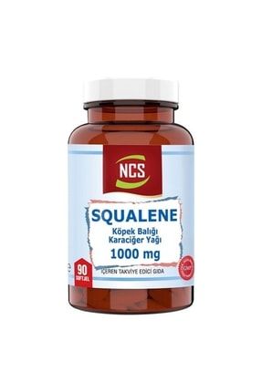 Squalene Köpek Balığı Karaciğer Yağı 1000 Mg 90 Tablet