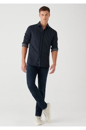 Erkek KVNÇ Serisi Gece 90s Urban Black Jean Pantolon 001070-32115
