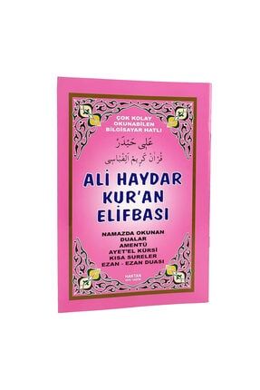 Ali Haydar Kuran Elifbası Kitabı Pembe Renkli