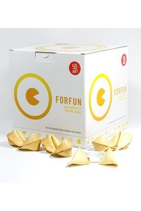 Şans Kurabiyesi Ekonomik Paket - 50 Li Forfun Fortune Cookie