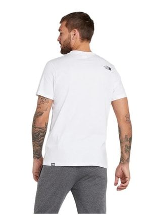 The North Face Nf0a2tx3 M S/s Easy Tee Eu Beyaz Erkek T-shirt