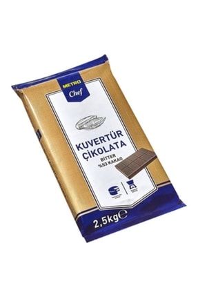 Blok Bitter Kuvertür (%53) 2.5 Kg 163.030.50