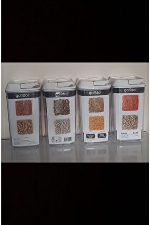 gondol erzak saklama kabi orta boy 4 lu 1 20 lt fiyati yorumlari trendyol