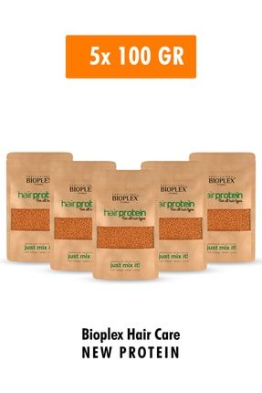 Saç Bakım Proteini - Saç Açma Ve Boya Işlemlerinde Yıpranmalara Karşı Özel Ürün 5x100 Gr - 5 Paket
