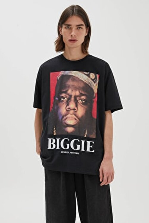 biggie smalls t shirt pull and bear