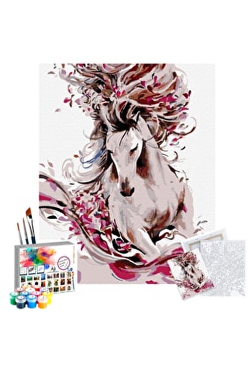 ölçekli bir ot resminin yarısı