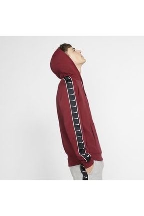 Nike Sportswear Swoosh Men s Pullover Fleece Hoodie Red