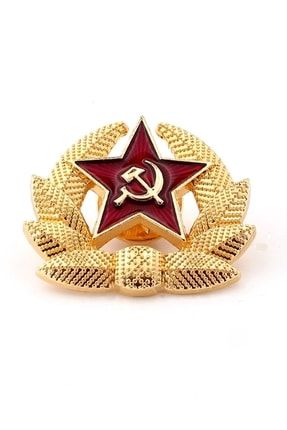 Kızıl Yıldız S.s.c.b. Orak Çekiç Çelenk Sovyet Pin Rozet Rz010