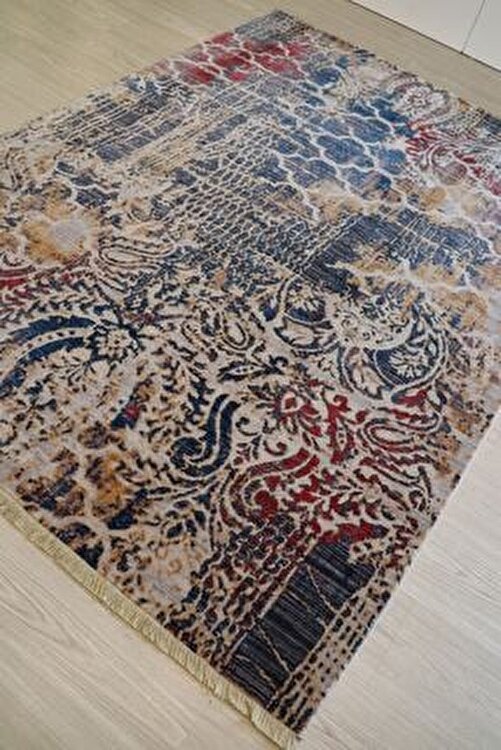 marco polo hali renkli pamuk polyester etnik antibakteriyel tozumaz salon halisi fiyati yorumlari trendyol